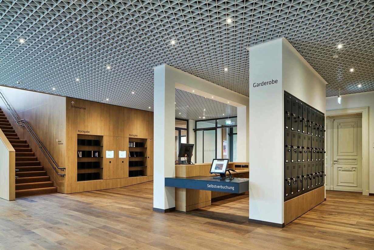 OPEN GRID ALUMINIUM CEILING